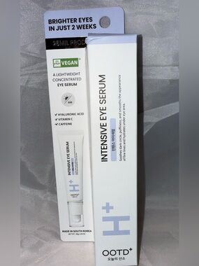 OOTD Intensive Eye Serum — White Hydrating Eye Treatment